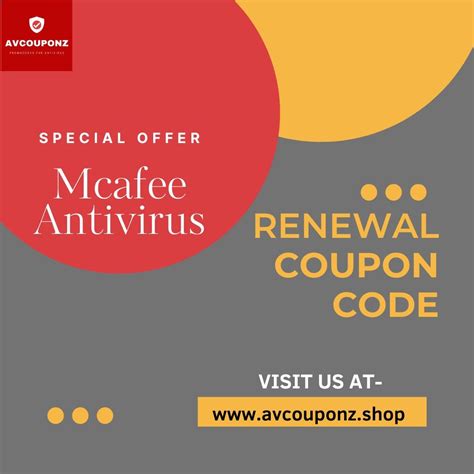 mcafee discount code 2022.